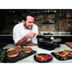 Tefal OptiGrill Elite GC750D Intelligenter Kontktgrill - Kontaktgrill 7 Tefal OptiGrill Elite GC750D Intelligenter Kontktgrill - Kontaktgrill -Raclette Verkaufs-Shop 10657527 3 d 1