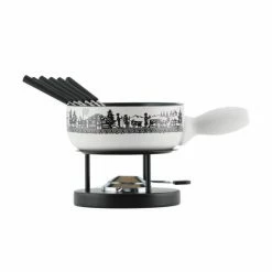 Kuhn Rikon Alpweide Käsefondue Set Induktion 23 Cm - Fondue Set -Raclette Verkaufs-Shop 10699370 2 d 1