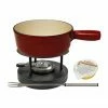 Heidi Cheese Line Cheese Line Set Schwarz/rot - Fondue Set