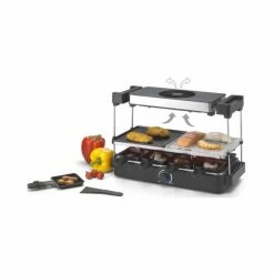 Trebs Racletteofen Mit Dunstabzug Und Steinplatte 5-in-1 - Raclette-Grills -Raclette Verkaufs-Shop 10739068 2 d 1