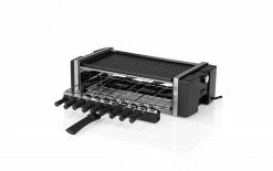 MAXXMEE Racletteofen 3in1, 1200W 6 Personen - Raclette-Grills