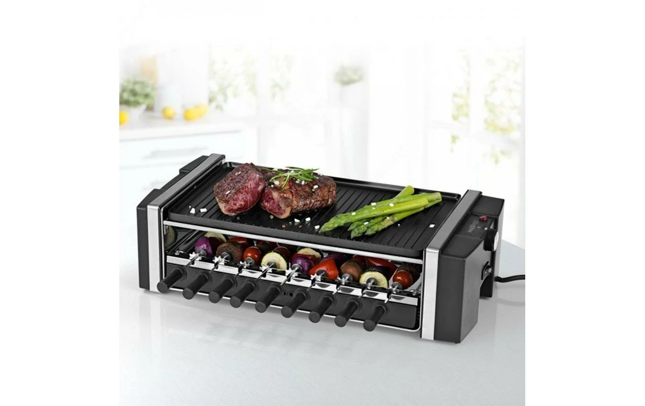 MAXXMEE Racletteofen 3in1, 1200W 6 Personen - Raclette-Grills 4 MAXXMEE Racletteofen 3in1, 1200W 6 Personen - Raclette-Grills – Bild 2