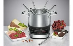 Rommelsbacher Fondue-Set All-in-One 20.F 1200, 7 Teile, Silber - Fondue Set -Raclette Verkaufs-Shop 1109767 2 5