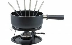 Kadastar Käsefondue-Set Royal 22 Teile, Schwarz - Fondue Set 7 Kadastar Käsefondue-Set Royal 22 Teile, Schwarz - Fondue Set -Raclette Verkaufs-Shop 1113252 3 5