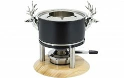 Kadastar Fleischfondue-Set Deer Deluxe 9 Teile, Schwarz - Fondue Set -Raclette Verkaufs-Shop 1265638 2 5