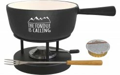 Heidi Cheese Line Käsefondue-Set The Fondue Is Calling 9 Teile, Schwarz - Fondue Set 5 Heidi Cheese Line Käsefondue-Set The Fondue Is Calling 9 Teile, Schwarz - Fondue Set -Raclette Verkaufs-Shop 1292165 2 5