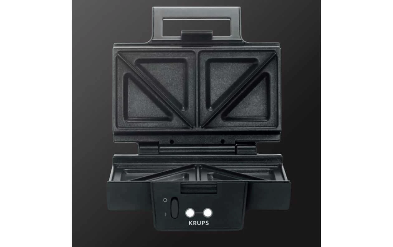 Krups Sandwich-Toaster FDK451, 850 W - Kontaktgrill 4 Krups Sandwich-Toaster FDK451, 850 W - Kontaktgrill – Bild 2