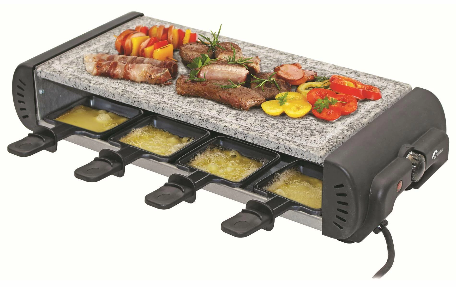 Ohmex Racletteofen OHM-RCL-8081, 8 Personen - Raclette-Grills 4 Ohmex Racletteofen OHM-RCL-8081, 8 Personen - Raclette-Grills – Bild 2
