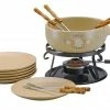 TTM Käsefondue-Set Alpe 15 Teile, Beige/Schwarz - Raclette, Fondue Und Tischgrill -Raclette Verkaufs-Shop 187347 1 7