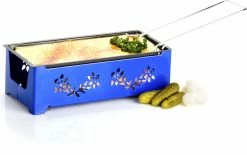Nouvel Teelicht-Raclette Heat Cheese! @home Blau - Raclette, Fondue Und Tischgrill