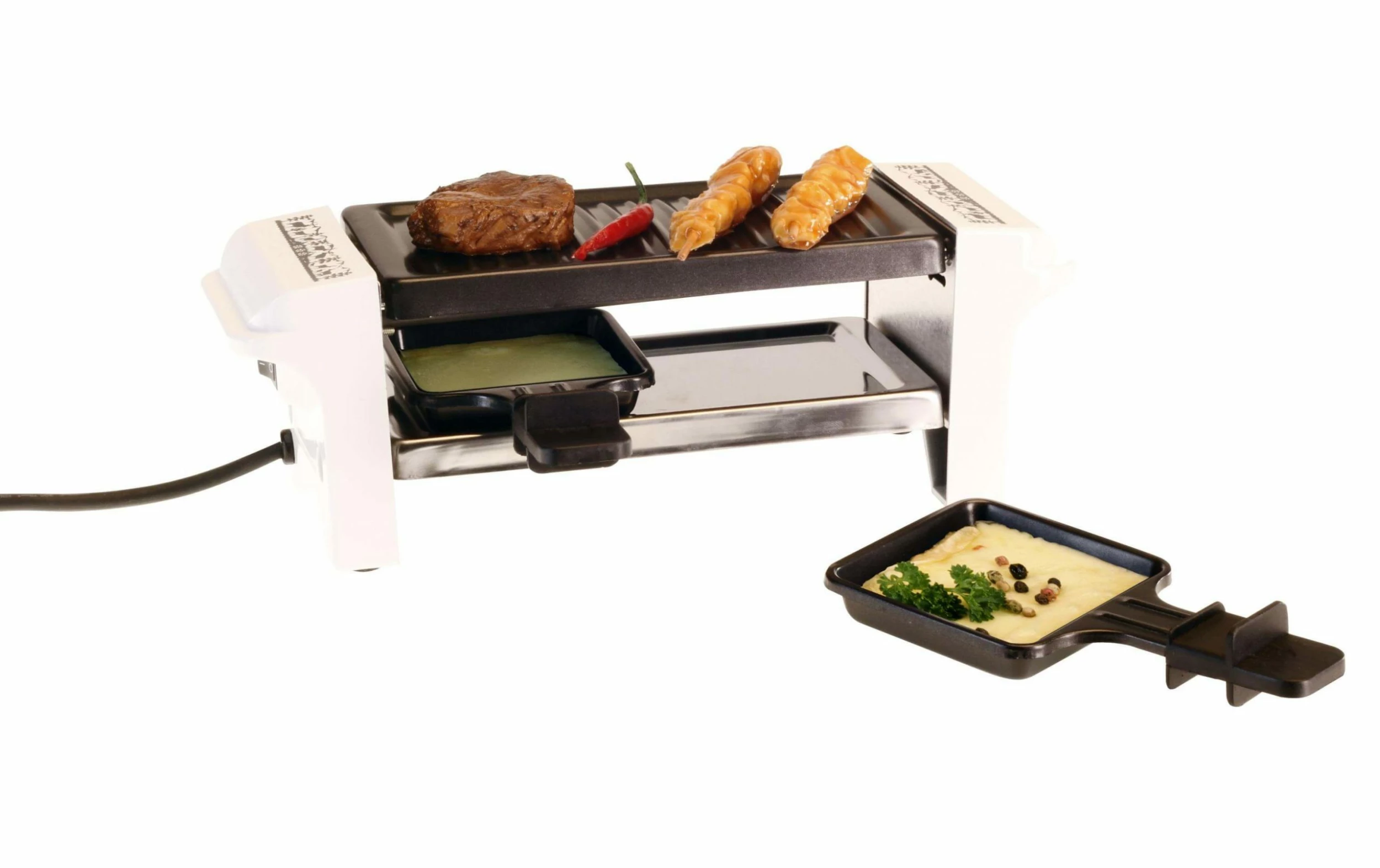 Nouvel Racletteofen Scherenschnitt Weiss 2 Personen - Raclette-Grills 3 Nouvel Racletteofen Scherenschnitt Weiss 2 Personen - Raclette-Grills