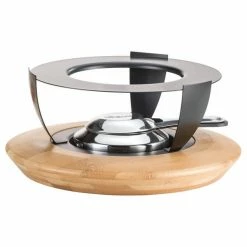 Koenig Rechaud Bamboo - Fondue Set