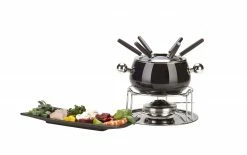 Nouvel Fleischfondue-Set Noir 9 Teile, Schwarz/Silber - Fondue Set 6 Nouvel Fleischfondue-Set Noir 9 Teile, Schwarz/Silber - Fondue Set -Raclette Verkaufs-Shop 373097 2 3