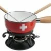 Nouvel Käsefondue-Set CH-Kreuz 5 Teile, Rot/Weiss - Fondue Set -Raclette Verkaufs-Shop 932912 1 5