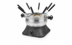 Tristar Fleischfondue-Set FO-1109 10 Teile, Edelstahl/Schwarz - Fondue Set -Raclette Verkaufs-Shop 977278 2 5