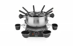 Tristar Fleischfondue-Set FO-1109 10 Teile, Edelstahl/Schwarz - Fondue Set -Raclette Verkaufs-Shop 977278 3 5